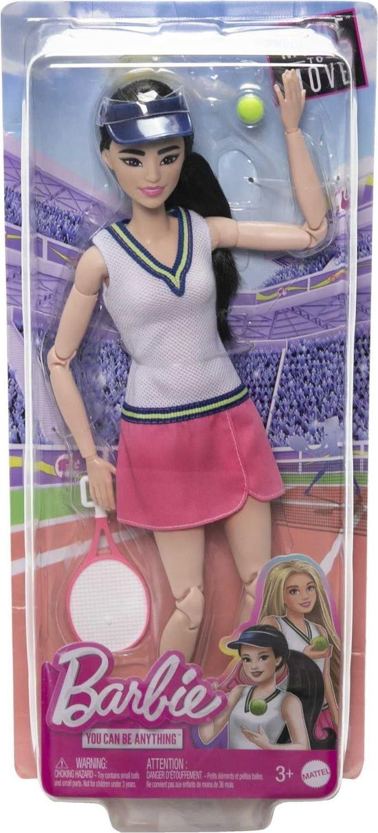 Barbie Career Made to Move Sports Doll Tennis - Barbie - Merchandise -  - 0194735107988 - 27. juni 2024