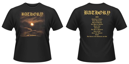 Cover for Bathory · Return (T-shirt) [size XL] (2009)