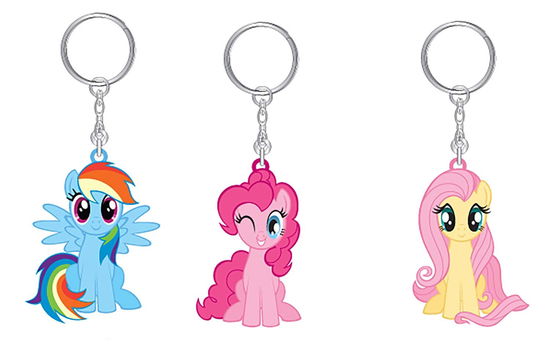 My Little Pony - Portachiavi In Vinile Con Hangtag - Assortiti 05x75x175 Cm - My Little Pony - Fanituote -  - 0807716837988 - 