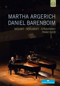Mozart / Schubert / Stravinsky: Piano Duos - Argerich / Barenboim - Musikk - EUROA - 0880242599988 - 30. mars 2015