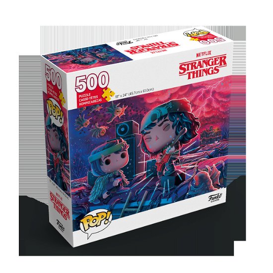 Cover for Stranger Things · STRANGER THINGS - Eddie &amp; Dustin - POP Puzzles (Spielzeug)
