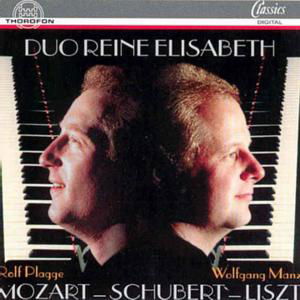 Sonata / Fantasie - Mozart / Duo Reine Elisabeth - Musikk - THOR - 4003913122988 - 1. mai 1996