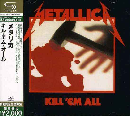 Cover for Metallica · Kill 'em All (Shm-cd) (SHM-CD) [Limited edition] (2009)