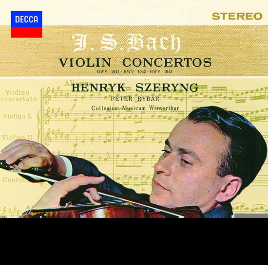 Cover for Bach / Szeryng,henryk · Bach: Violin Concertos (CD) [Limited edition] (2019)