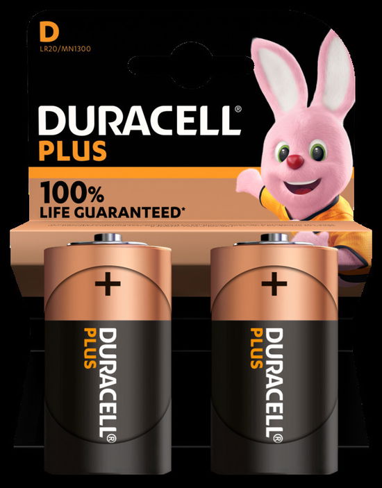 Cover for Batterijen Duracell Plus MN 1300 D: 2 stuks (Toys)