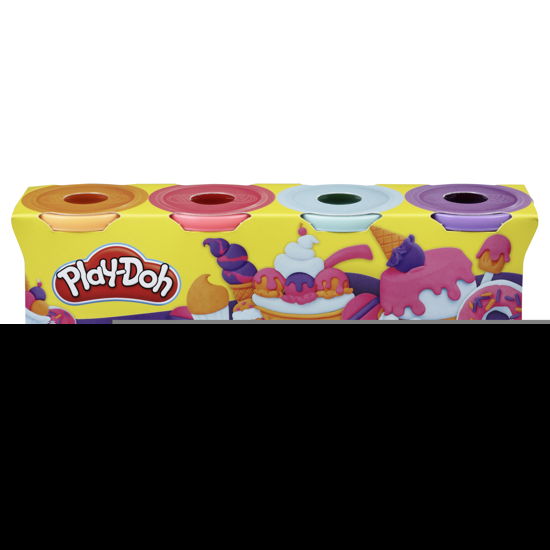 Cover for Play-Doh · Play-Doh Kleuren Potjes Zoete Kleuren 4st. (Spielzeug)