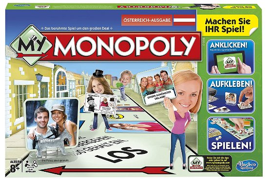 Cover for Hasbro · Hasbro - A8595156 - My Monopoly - Oesterreichische Version (Legetøj)