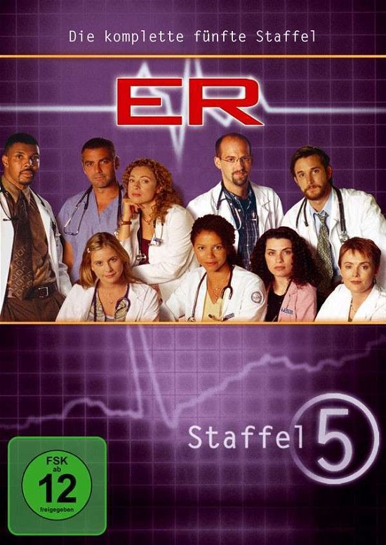 Cover for Anthony Edwards,george Clooney,noah Wyle · Er-emergency Room: Staffel 5 (DVD) (2013)