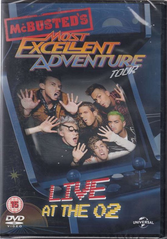Cover for Mcbusted · Mcbusted: Most Excellent Adventure Tour - Live At The O2 [Edizione: Regno Unito] (DVD)