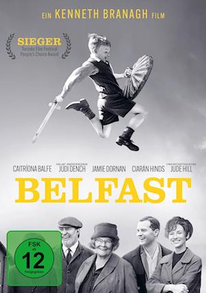 Cover for Caitríona Balfe,judi Dench,jamie Dornan · Belfast (DVD) (2022)