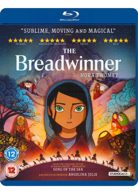 Cover for The Breadwinner BD Inc Irish Lang · The Breadwinner (Blu-Ray) [English + Irish Language edition] (2018)