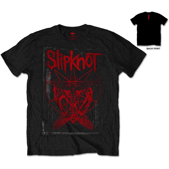 Slipknot Unisex T-Shirt: Dead Effect (Back Print) - Slipknot - Gadżety - Bravado - 5055979922988 - 22 października 2015