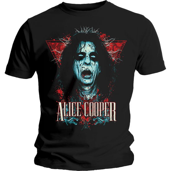 Cover for Alice Cooper · Alice Cooper Unisex Tee: Decap (TØJ) [size L] [Black - Unisex edition] (2016)