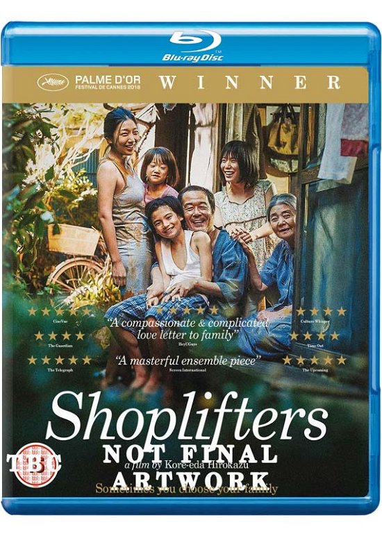 Cover for Shoplifters BD · Shoplifters (Blu-ray) (2019)
