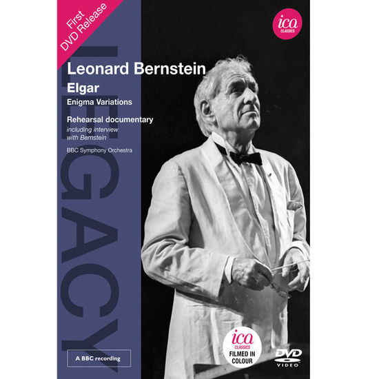 Legacy: Leonard Bernstien - Elgar / Bernstein / Bbc Symphony Orchestra - Films - ICA Classics - 5060244550988 - 24 september 2013