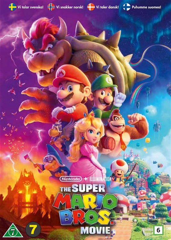 Cover for The Super Mario Bros. Movie (DVD) (2023)