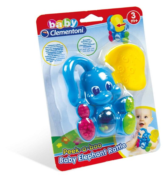 Cover for As Company · AS Baby Clementoni Peek-a-boo Baby Elephant Rattle (14998) (MERCH)