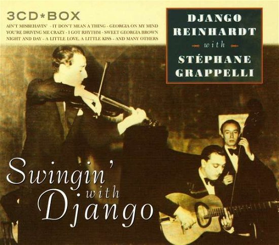 Cover for Django Reinhardt. · Swingin with Django (CD) (2001)