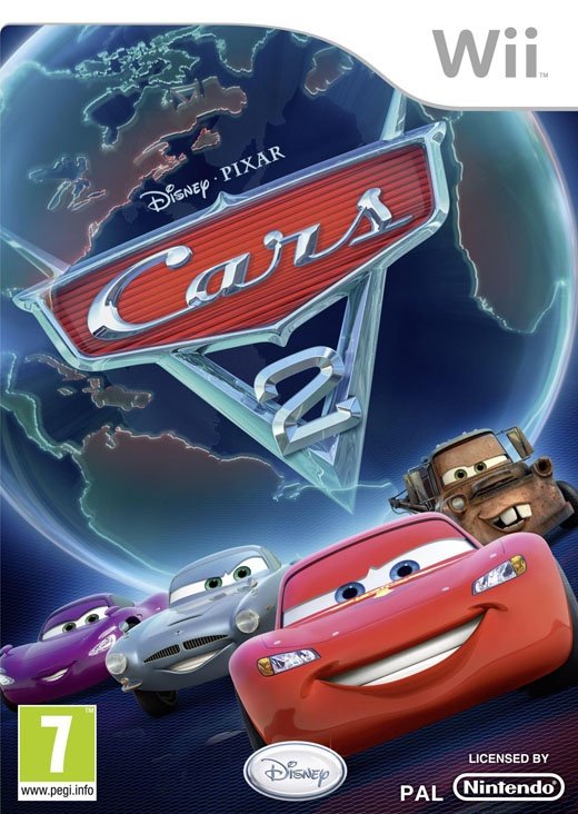 Cover for Spil-wii · Cars 2 the Videogame (Wii) (2011)
