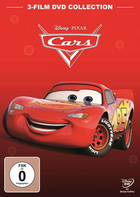 Cover for Cars 1 + Cars 2 + Cars 3  [3 DVDs] (DVD) (2018)