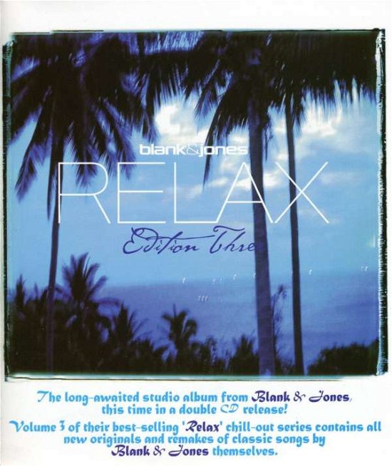 Cover for Blank &amp; Jones · Relax 3 (CD) (2007)