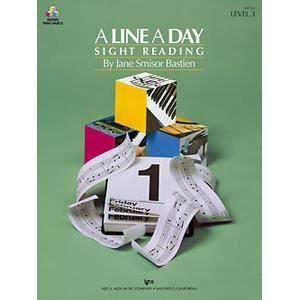 Cover for Jane Bastien · A Line a Day: Sight Reading Level 3 - Bastien Piano Basics (Sheet music) (1992)