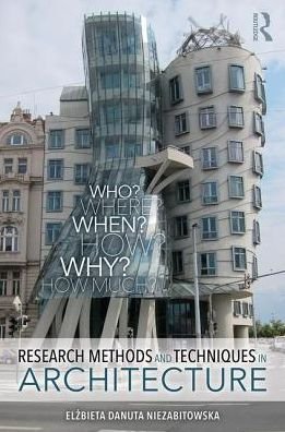Cover for Elzbieta Danuta Niezabitowska · Research Methods and Techniques in Architecture (Taschenbuch) (2018)