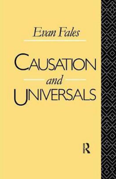 Cover for Evan Fales · Causation and Universals (Paperback Book) (2016)