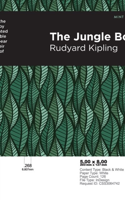 Cover for Rudyard Kipling · The Jungle Book - Mint Editions (Pocketbok) (2021)
