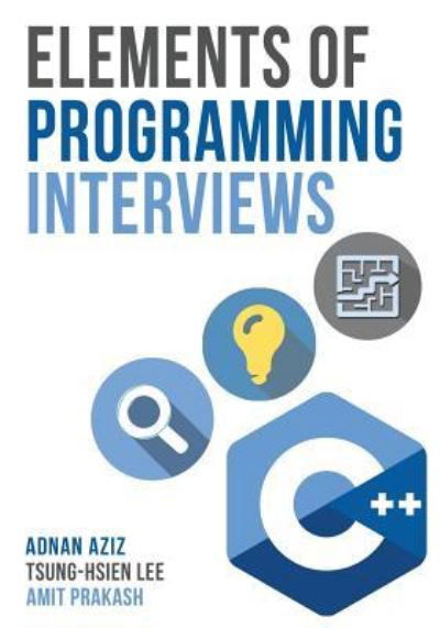 Cover for Tsung-Hsien Lee · Elements of Programming Interviews (Paperback Bog) (2016)