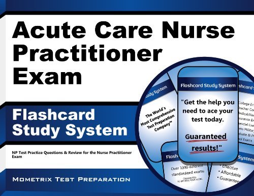 Cover for Np Exam Secrets Test Prep Team · Acute Care Nurse Practitioner Exam Flashcard Study System: Np Test Practice Questions &amp; Review for the Nurse Practitioner Exam (Cards) (Paperback Book) [Flc Crds edition] (2023)