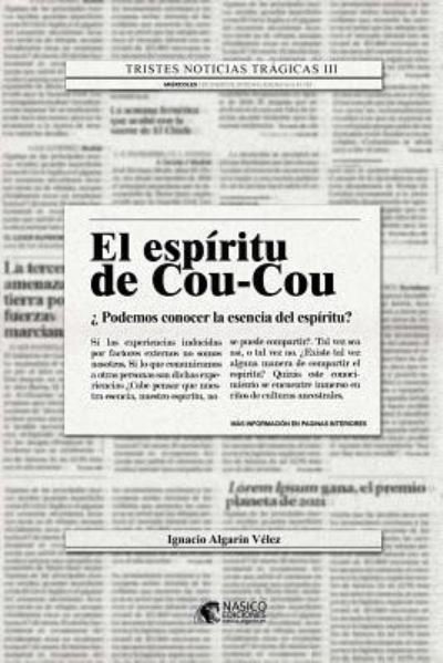 Cover for Ignacio Algarin Velez · El Espiritu de Cou-Cou (Pocketbok) (2018)
