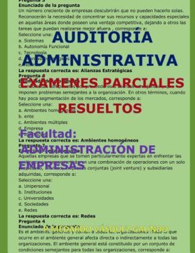 Auditor - V - Livros - Independently Published - 9781720050988 - 3 de setembro de 2018