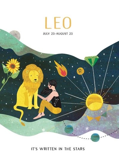 Cover for Astrology: Leo - It's Written in the Stars (Gebundenes Buch) (2019)