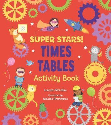 Cover for Lorenzo McLellan · Super Stars! Times Tables Activity Book (Paperback Book) (2019)