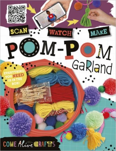 Cover for Ltd. Make Believe Ideas · Pom-Pom Garland (Paperback Book) (2020)