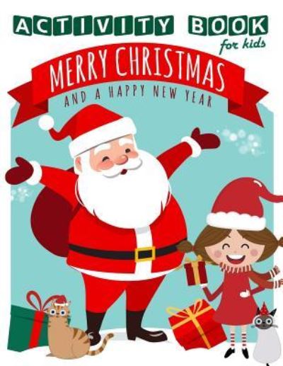 Cover for K Imagine Education · Merry Christmas Activity Book for Kids (Paperback Book) (2018)