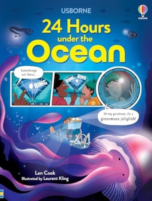 Cover for Lan Cook · 24 Hours Under the Ocean - 24 Hours In... (Gebundenes Buch) (2024)