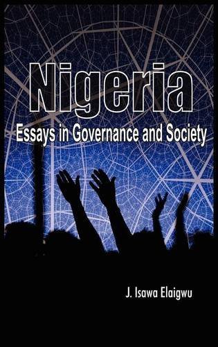 Cover for Isawa J Elaigwu · Nigeria: Essays in Governance and Society (Hardcover Book) (2012)