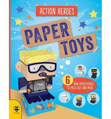 Action Heroes  Paper Toys (Bog) (2015)