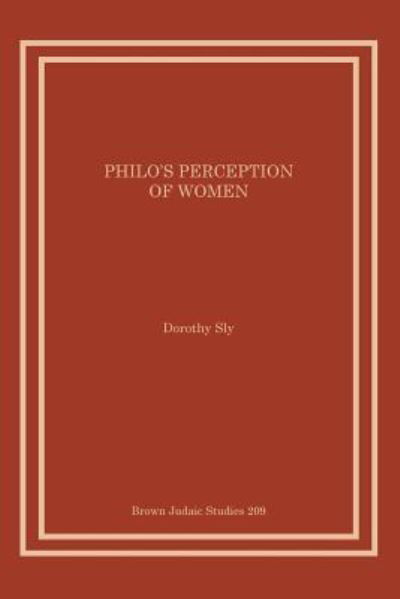 Cover for Dorothy Sly · Philo's Perception of Women (Paperback Bog) (2015)