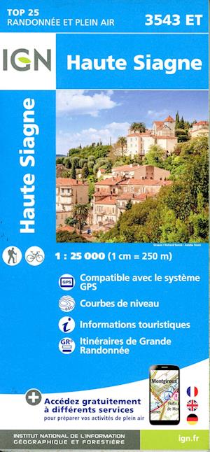 Haute Siagne - TOP 25 -  - Boeken - Institut Geographique National - 9782758555988 - 31 juli 2024