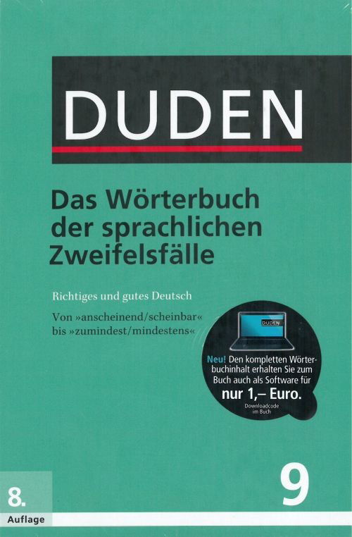 Cover for Duden · Der Duden in 12 Banden: 9 - Zweifelsfalle der deutschen Sprache (Hardcover Book) (2016)