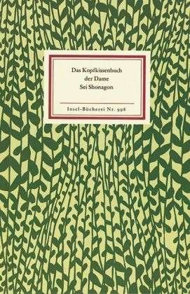 Cover for Sei Shonagon · Insel Büch.0998 Sei.Kopfkissenbuch (Bok)
