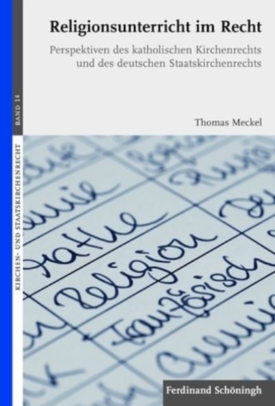 Cover for Thomas Meckel · Religionsunterricht im Recht (Paperback Book) (2011)