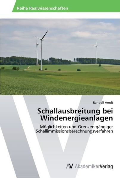 Cover for Arndt · Schallausbreitung bei Windenergie (Book) (2014)