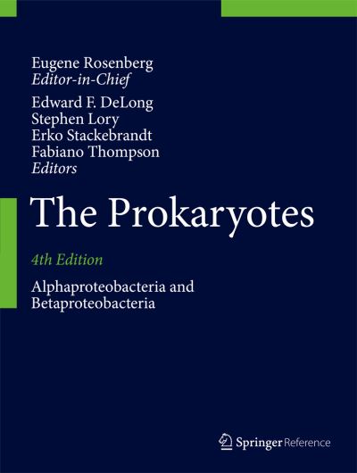 Cover for Eugene Rosenberg · The Prokaryotes (Hardcover Book) (2014)