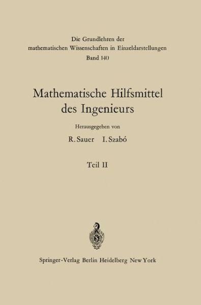 Cover for Lothar Collatz · Mathematische Hilfsmittel des Ingenieurs - Die Grundlehren der Mathematischen Wissenschaften (Paperback Bog) [Softcover reprint of the original 1st ed. 1969 edition] (2012)