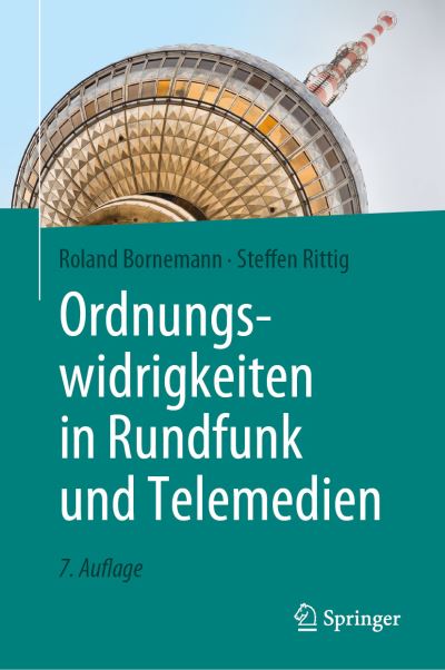 Cover for Bornemann · Ordnungswidrigkeiten In Rundfunk Und Telemedien (Book) (2023)