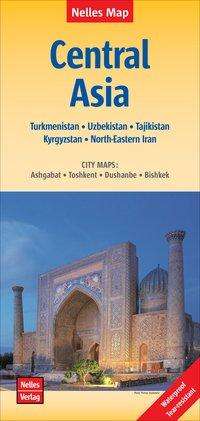 Central Asia Turkmenistan-Uzbekistan-Kyrgyzstan - Nelles Verlag - Livres - Nelles Guides and Maps - 9783865742988 - 2019